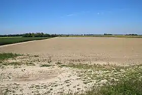 Plateau de Saclay vu de la rue Francis-Perrin à Gif-sur-Yvette (2013).