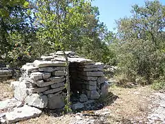 Capitelle vers Gérine et les Lausières.