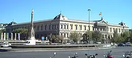 Bibliothèque nationale d'Espagne à Madrid.