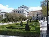 Plaza de Oriente et le théâtre royal