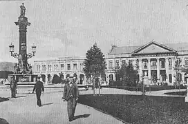 La Place de l'indépendance en 1910.