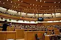 Hémicycle du nouveau bâtiment du Sénat (1991).