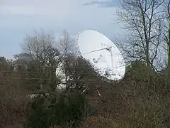 L'antenne Inmarsat Symphonie/PB5.