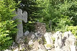 Croix de chemin en granit de Kerduellic