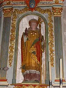 Statue de saint Thurien.