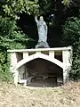 Statue du Sacré Cœur de Jésus Christ.