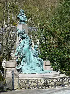 Monument au peintre Louis Français (1901), Plombières-les-Bains.