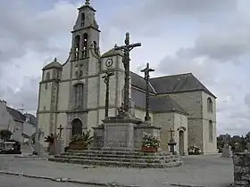 L'église Sainte-Thumette de Plomeur.