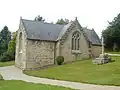 La chapelle Saint-Clair et son calvaire.