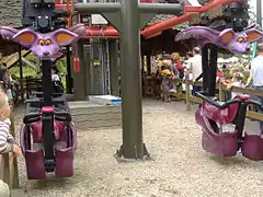 Vleermuis à Plopsaland