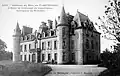 Plouigneau : le château du Mûr vers 1920 (carte postale Émile Hamonic).