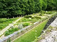 Le jardin en terrasse du Corsaire