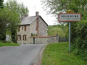 Entrée de Vaurseine.