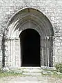 Chapelle de la Trinité, porte de la costale méridionale de la nef.