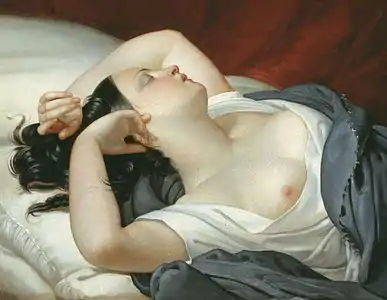L'Italienne endormie (années 1840)