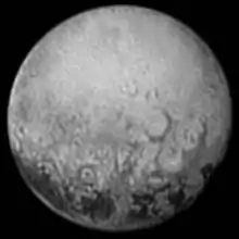 Pluton photographiée par l'instrument LORRI le 11 juillet.