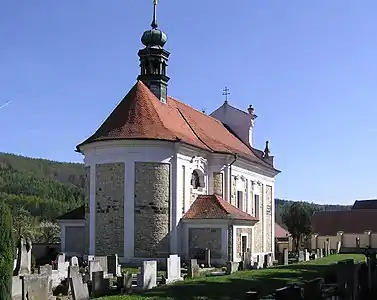 Pnětluky : église Saint-Mathieu.