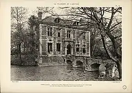 Château de la Haye d'Esquermes vers 1930