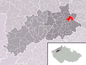 Localisation de Počedělice