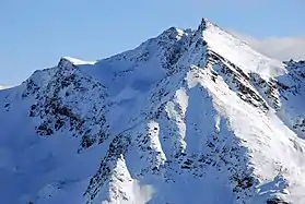 Vue depuis l’ouest.