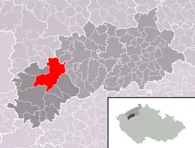 Localisation de Podbořany