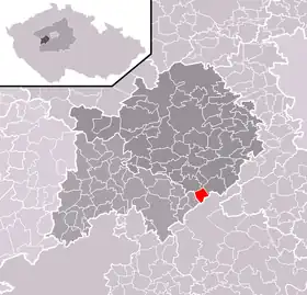 Localisation de Podbrdy