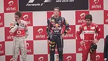 Photo du Podium du Grand Prix