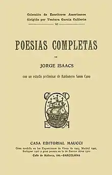 Couverture de Poesías completas