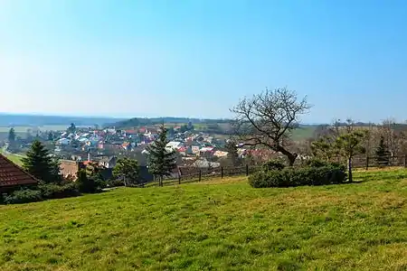 Panorama du village.
