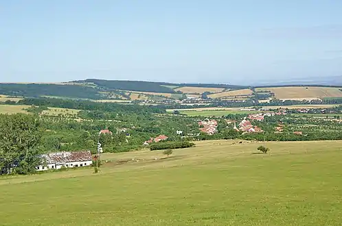 Panorama de Kuželov.