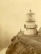 Le phare en 1872.