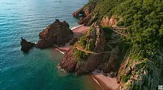 La pointe de l'Aiguille : vue d'ensemble.