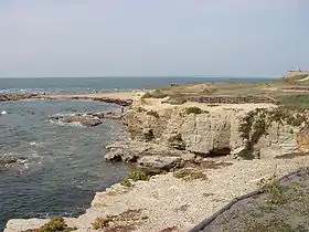 Paysage de la pointe Saint Gildas en Loire-Atlantique.