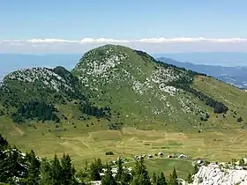 Versant sud-est au-dessus du col de Solaison