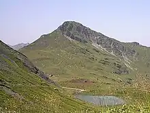 La pointe de Chésery vue côté France