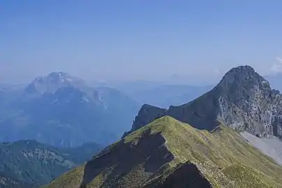 Pointe de Chaurionde (2 173 m) et Pointe de la Sambuy (2 198 m)