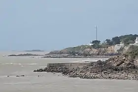 La pointe de Chémoulin est en arrière-plan sur cette photo.