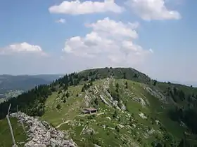 Vue de la pointe de Poêle Chaud.