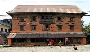 Vieille ville de Pokhara.