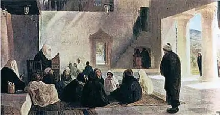 Esquisse de 1895, galerie Tretiakov.