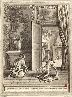 Image illustrative de l’article La Querelle des chiens et des chats, et celle des chats et des souris