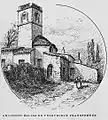 Ancienne église transformée illustrée par Joannès Drevet (1854–1940).