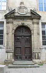 Porte de la chapelle du collège des Oratoriens