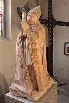 Statue de Jean Chevrot, évêque de Tournay