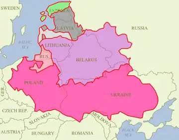 Polen-Litauen 1619: Duché de Livonie
