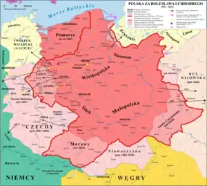 La Pologne en 1025.
