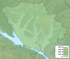 Voir sur la carte topographique de l'oblast de Poltava