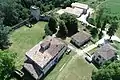 Château de Pommiers vu du ciel