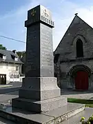 Le monument aux morts.