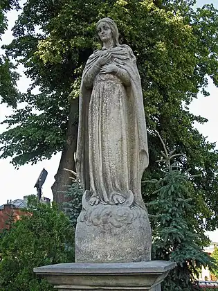 Statue de Notre-Dame.